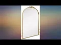 Hobby Lobby Home Decor Carved Elegant Gold Arch Flourish Wall Mirror for review