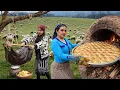 Lagu Traditional Village Cooking :Potato Bread ,Making Butter \u0026 Fresh Cheese the Old Village Way 🧈🌿 