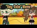 Download Lagu Hey babe meme // recreation // Felix x Lila // MLB 🐞 // Natie Rose 🌹