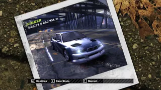 NFS Most Wanted What Happens If You Beat Razor On The First Race 