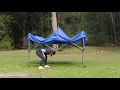 Kings 3x3m Gazebo set up guide how to EASY ONE PERSON SETUP