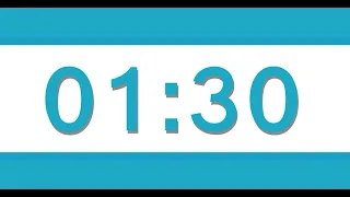1 Minute 30 second Timer with Alarm