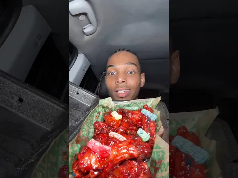 WINGSTOP SOURPATCH KIDS REVIEW!