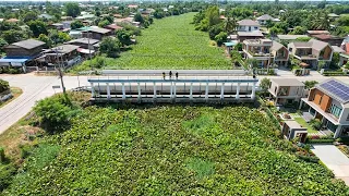 Hard Project 2026! Clearing Massive Floating Plants From a Bridge