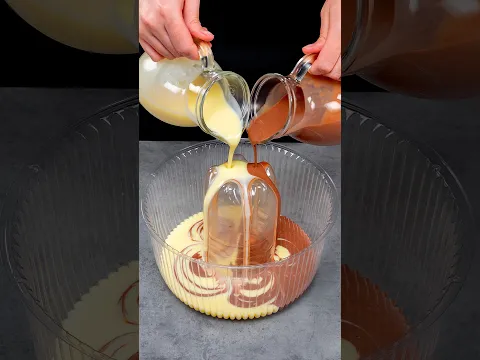 Chocolate dessert and a brilliant trick for a confectionery result