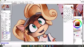 Coco Bandicoot Speedpaint