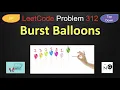 Burst Balloons burst balloons LeetCode 312 DP Top Down Hard