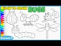 BUGS COMPILATION - How to Draw and Color for Kids