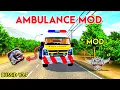 New Ambulance Mod Tamil | Bus Simulator Indonesia | Ambulance Mod In Bussid #ambulance #mod #bussid👇