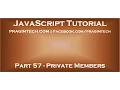 Private members in JavaScript