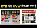 Difference Between RYB and UVW in Electrical - Explained Simply