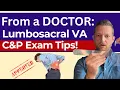 Former C P Examiner What Your VA Back Exam ACTUALLY Measures
