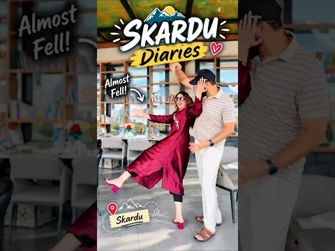4 Din ka Skardu Chilla with my Husband, A Couple's Getaway, A Dreamy Retreat 😍🥰#skardu #aminahussain