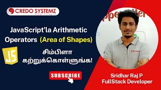 Javascript for Beginners Arithmetic Operators - Area of Shapes Day 7