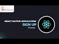 React Native Chat Application Sign Up Page Java Institute