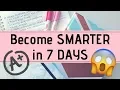 16 HACKS to Become SMARTER in 7 DAYS StudyWithKiki