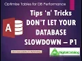 Tips Increase DB Performance Part 1