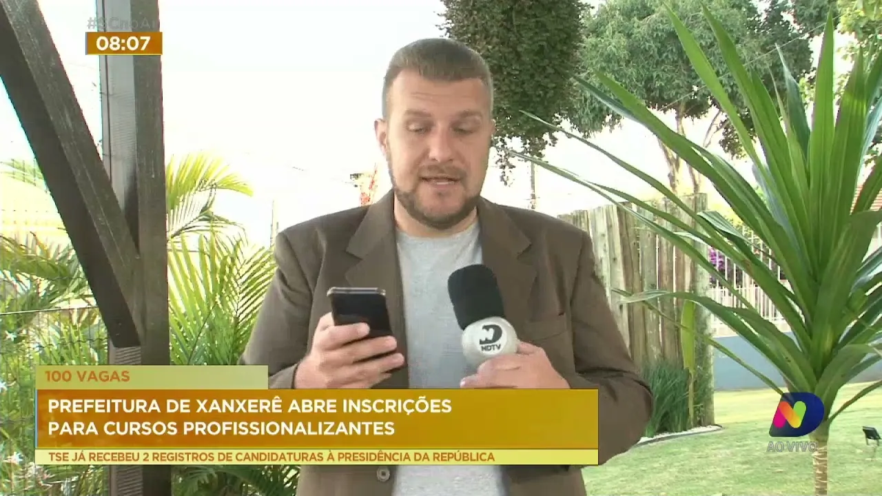 Estão abertas inscrições para cursos profissionalizantes em Xanxerê; saiba detalhes