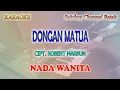 Download Lagu DONGAN MATUA ll KARAOKE BATAK ll ROBERT MARBUN ll NADA WANITA FIS=DO