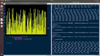 Bubble Sort Visualization Python Tutorial Beginners