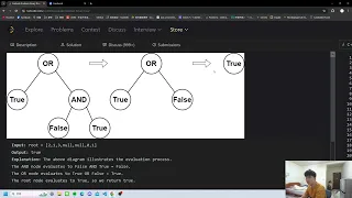 leetcode daily challenge - 2331 Evaluate Boolean Binary Tree