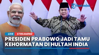 🔴Presiden Prabowo Tiba di New Delhi, Jadi Tamu Kehormatan dalam Gelaran Hultah India