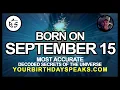 Born On September 15 Numerology and Astrology Analysis