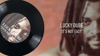lucky dube its not easy official lyric video 