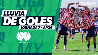 ¡LLUVIA DE GOLES! Las mejores anotaciones de la Jornada 7 de Liga MX ⚽