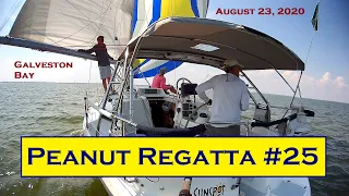 2020 Peanut Regatta #25 Highlights – Sailboat Racing on Galveston Bay