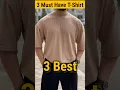 Download Lagu 3 Must Have T-shirt For Men/Boys ✔️...#tshirt #tshirts #shorts