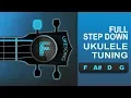 Online Ukulele Tuner Full Step Down UKULELE TUNING