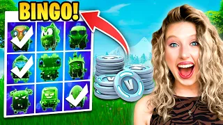 Win Fortnite Bingo = V-Bucks!
