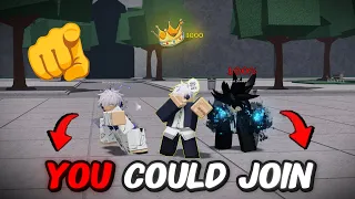 🔴 STREAMING TIL WE HIT 1 MIL (🫵 YOU CAN JOIN) 🔴 #thestrongestbattlegrounds #roblox