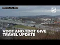 VDOT and TDOT lift lane closures ahead of Thanksgiving advise extra travel time