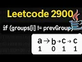Leetcode 2900 Longest Unequal Adjacent Groups Subsequence I Java Greedy Approach