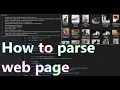 Parsing site with Node JS