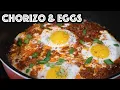Chorizo Eggs Simple Quick Recipe