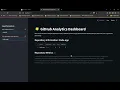 GitHub Analytics Dashboard