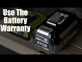 Using Ryobi s Battery Warranty