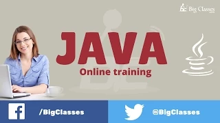Java Online Training Java Tutorial for Beginners - Bigclasses