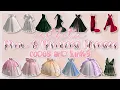 Prom and Princess Dresses Codes and Links Roblox Bloxburg Berry Avenue