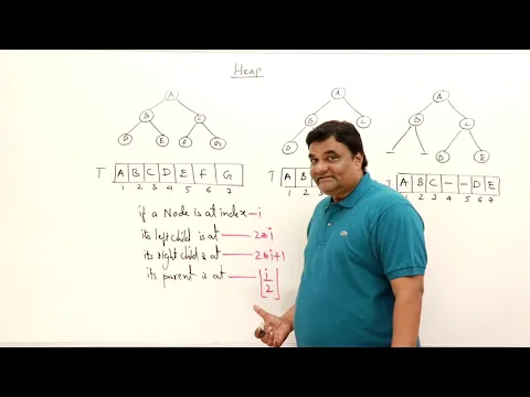2.6.3 Heap - Heap Sort - Heapify - Priority Queues - YouTube thumbnail