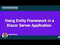 Using Entity Framework in a Blazor Server Application