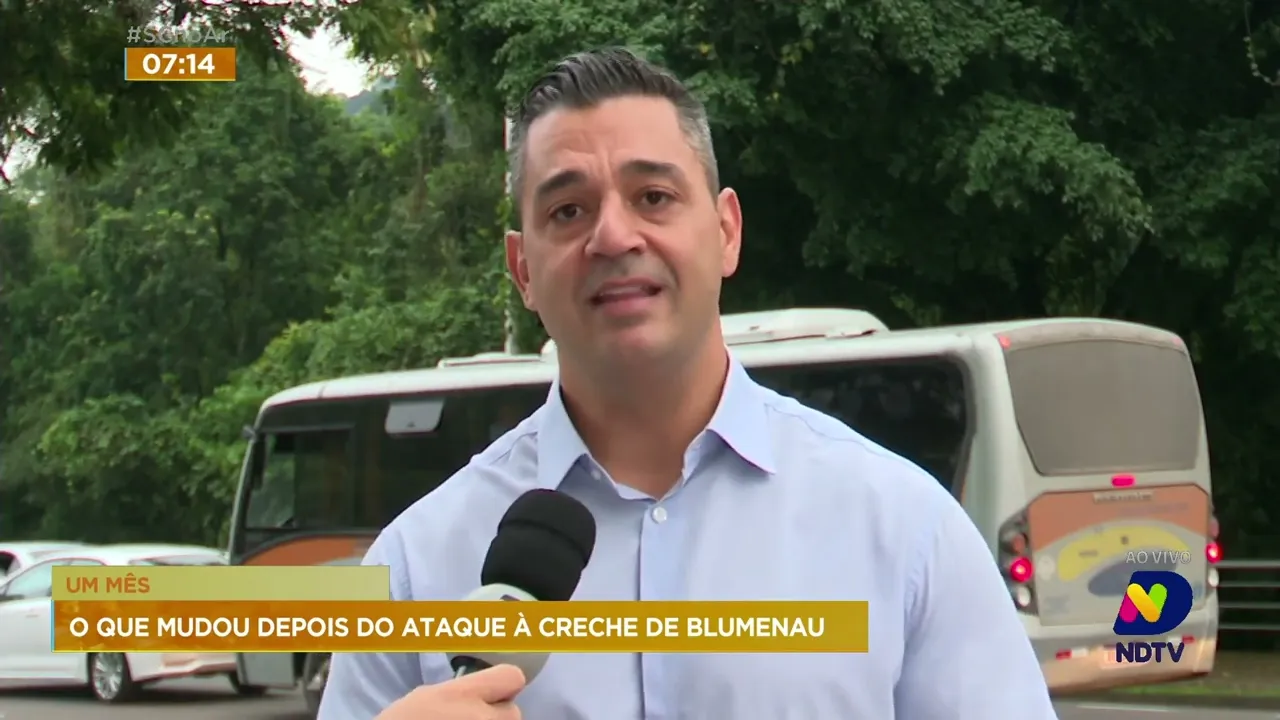 Acompanhe o andamento dos reforços de segurança nas escolas municipais de Blumenau