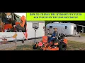 HYDROSTATIC OIL FILTER CHANGE on BAD BOY ROGUE OUT VEVOR AIR JACK