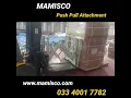 Lagu MAMISCO Push Pull Attachment | Material Handling | Forklift Attachments | Lift Truck Attachments