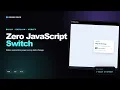 Accessible CSS Toggle Switch Build with focus-visible