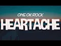Download Lagu ONE OK ROCK - Heartache  ( Lyrics)