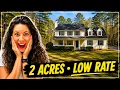 Assumable Loan Home in Newnan GA 2 Acres Basement
